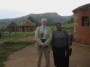 Berea (Lesotho), October 2009.  Roberto Zavatta with Mrs Tsepang Sekhesa (Coordinator - Rural Financial Intermediation Program).